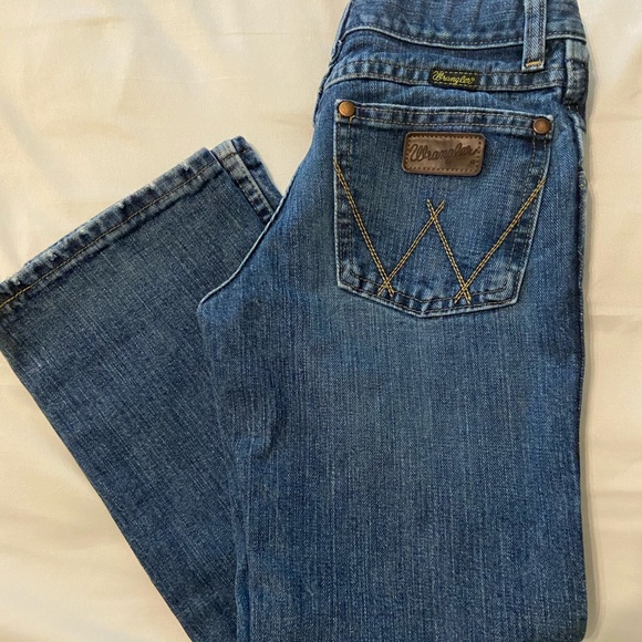 Wrangler Retro Relaxed Straight Jeans Size 9 - Picture 1 of 5